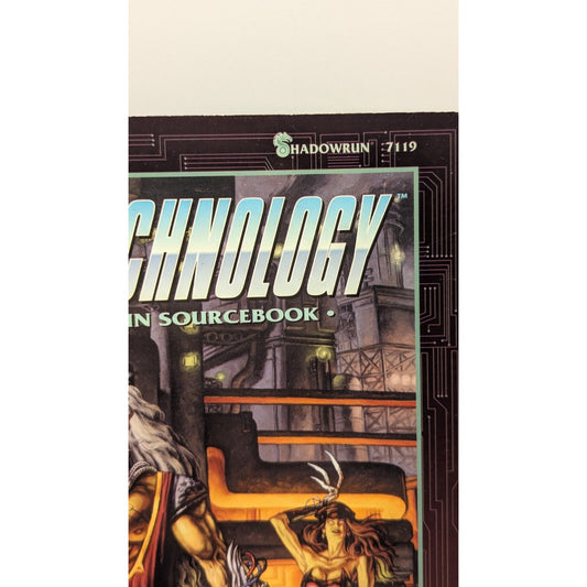 Vintage FASA Corp. Shadowrun Sourcebook #7119 Cybertechnology for 2nd Edition