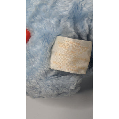 Vintage Care Bears GRUMPY Bear Stuffed Plush 13" Kenner 1983 Storm Cloud Patch