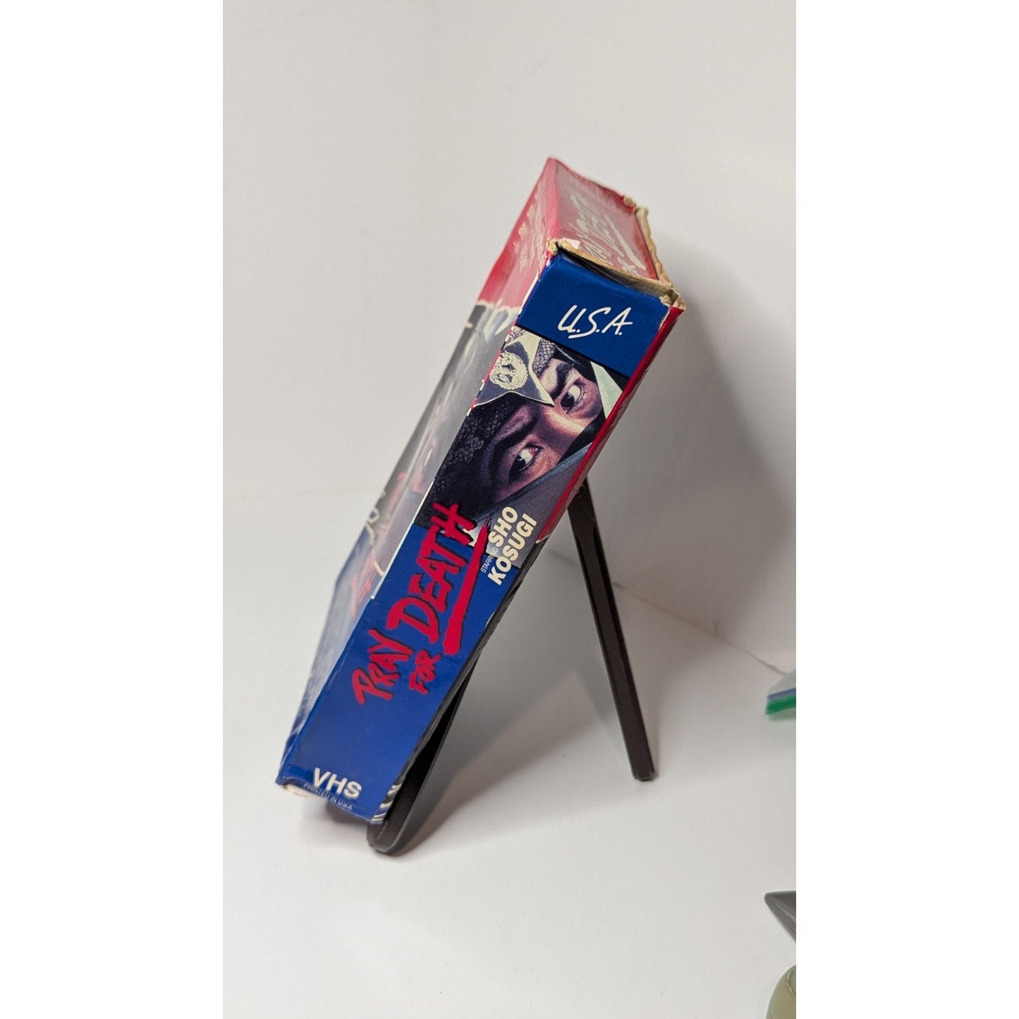 Pray For Death Sho Kosugi Big Box VHS Previous Rental USA Home Video