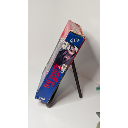 Pray For Death Sho Kosugi Big Box VHS Previous Rental USA Home Video