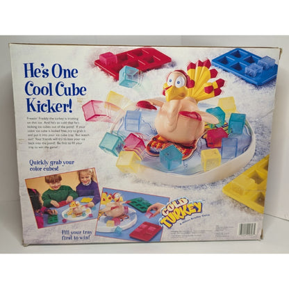 Vintage 1995 Cold Turkey Game Milton Bradley Complete & Works Used In Box