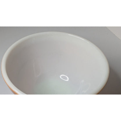 Vintage Pyrex Autumn Harvest Wheat Orange Mixing Bowl 750ML Ovenware #401