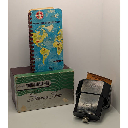Vintage View-Master w/ Set of 33 Reels Mushrooms In Their Natural Habitats