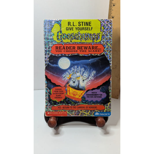 R.L. Stine Give Yourself Goosebumps 22 Return to the Carnival of Horrors 1st ed.