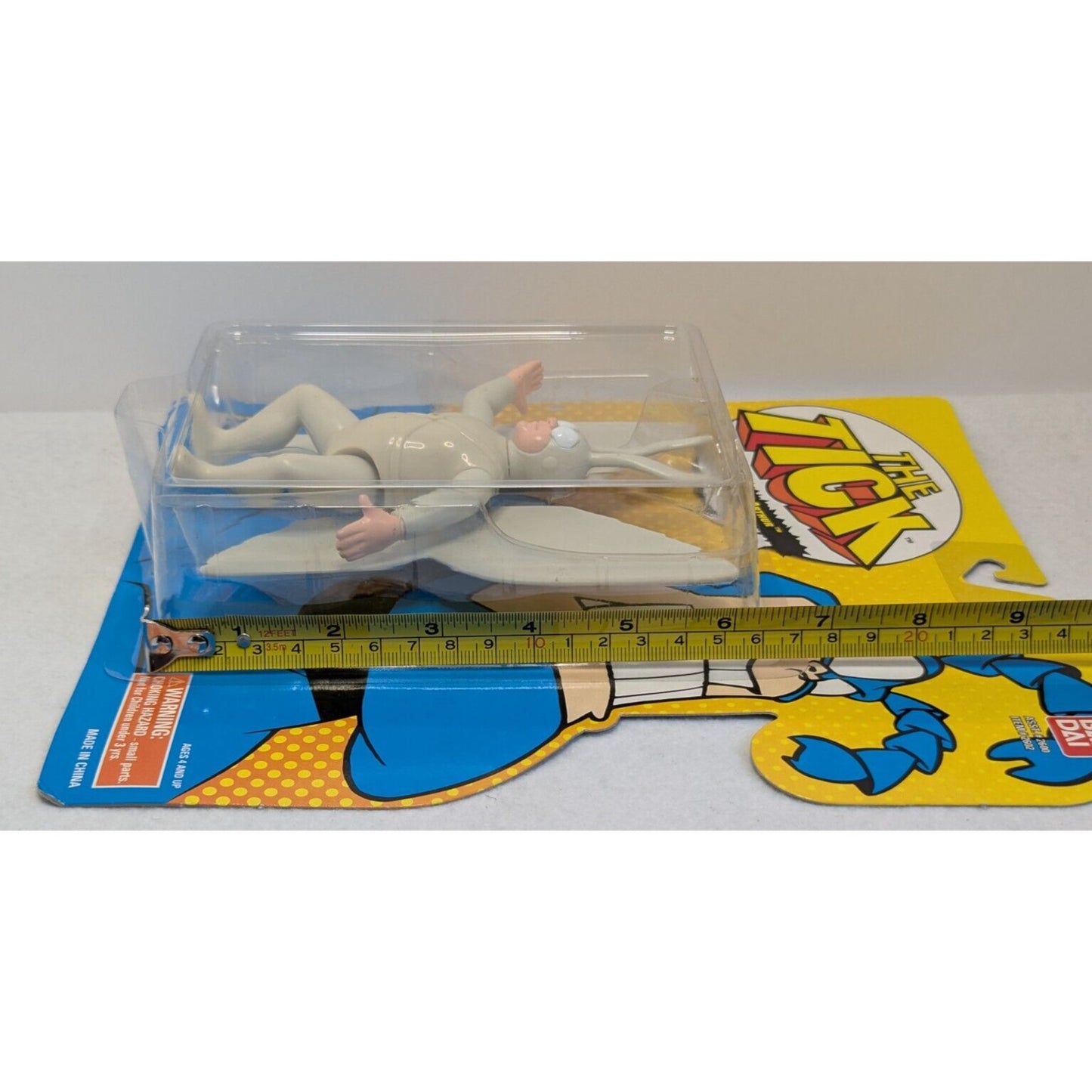 Vintage 1994 Sealed Bandai Fox Animation The Tick Fluttering Arthur 6" Figure
