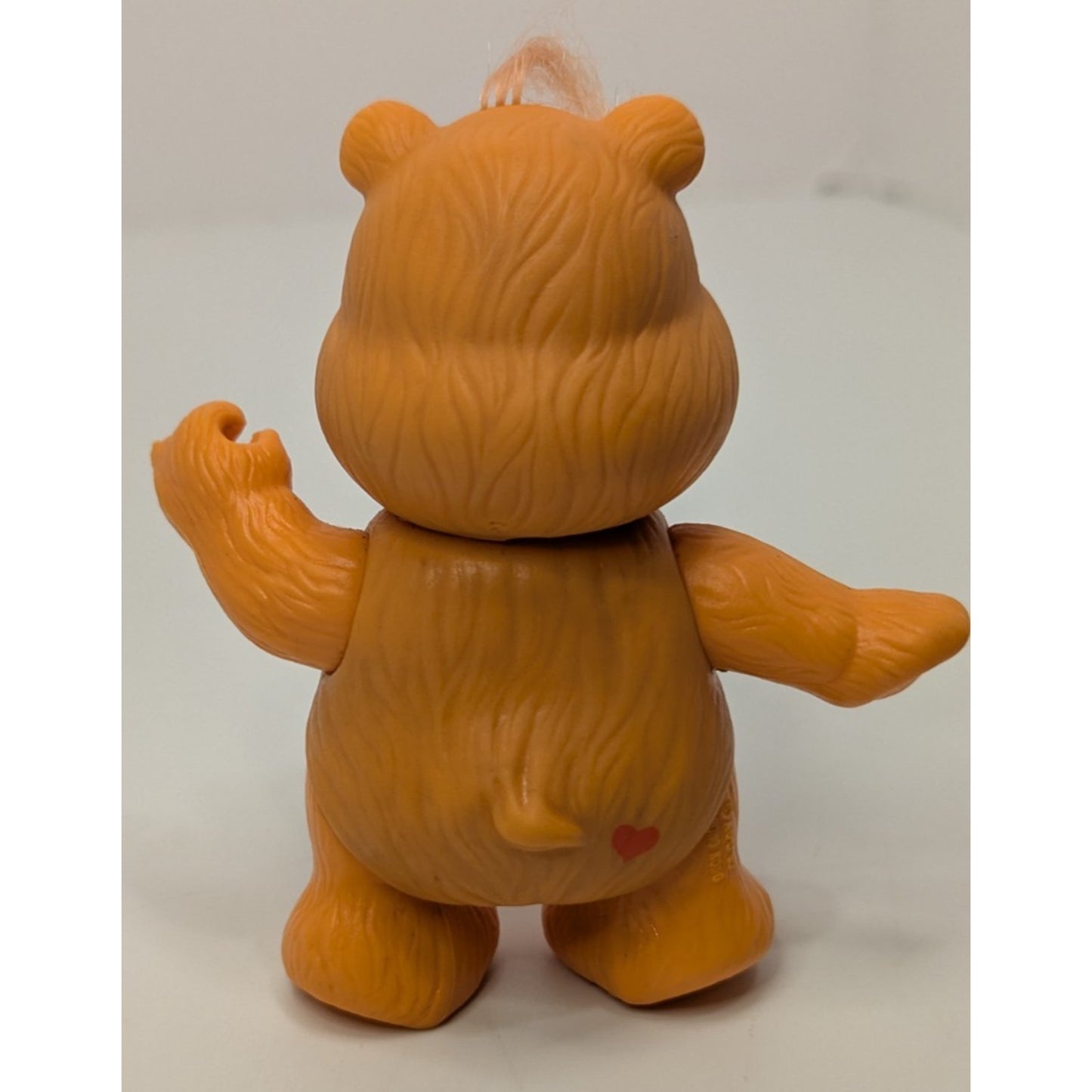 Vintage 1983 Kenner Care Bears Orange Flower Friendship Bear Poseable Figure