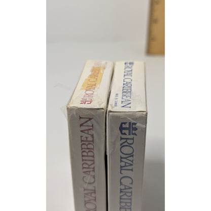 Vintage Royal Caribbean Cruise Lines Playing Cards - Sealed Deck, Red & Blue