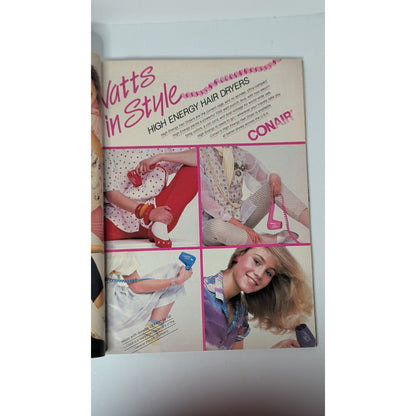 Vintage Seventeen Magazine December 1986 Claire Warner Holiday Party Style