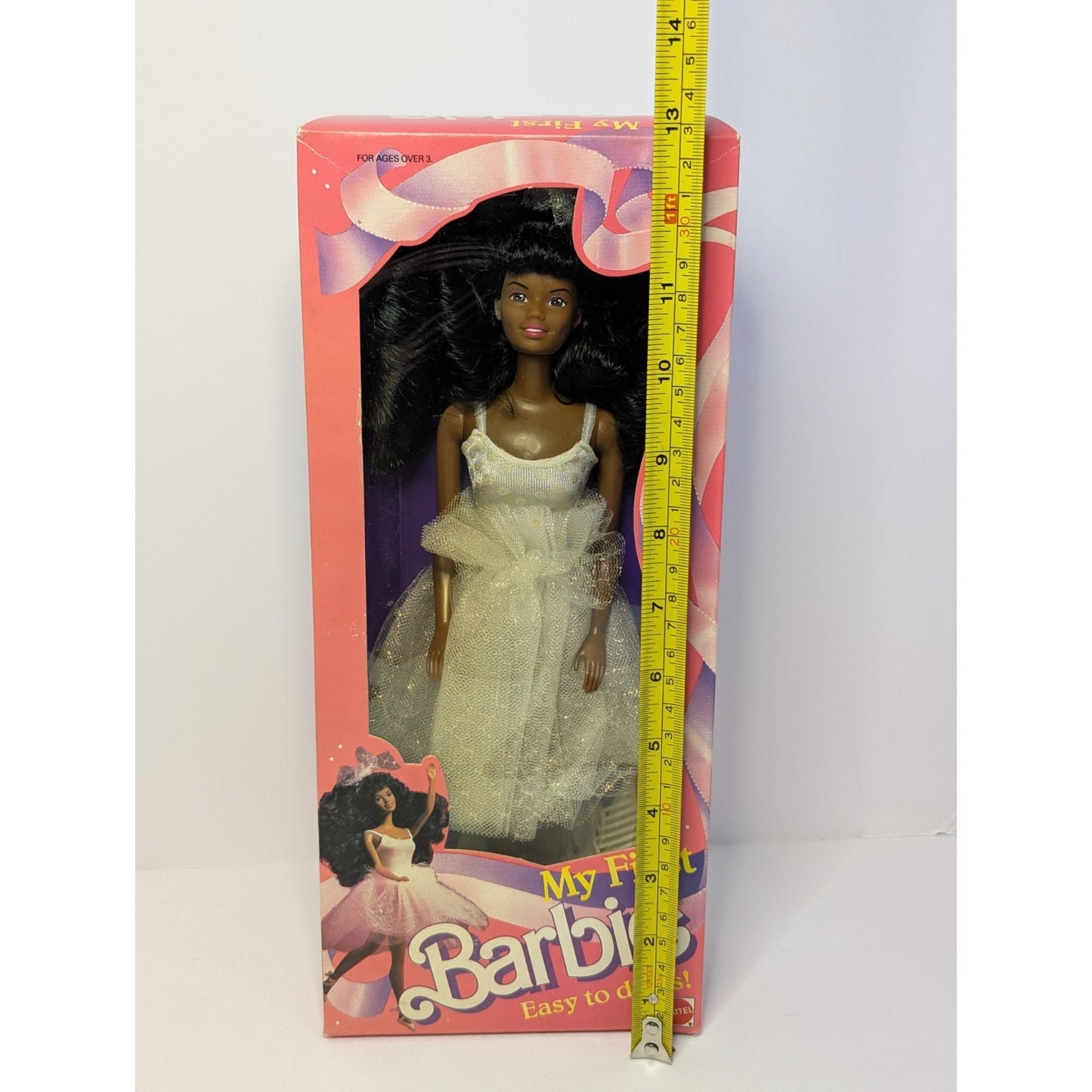 Vintage Mattel 1988 My First Barbie Doll #1281 Dancer So Easy To Dress!