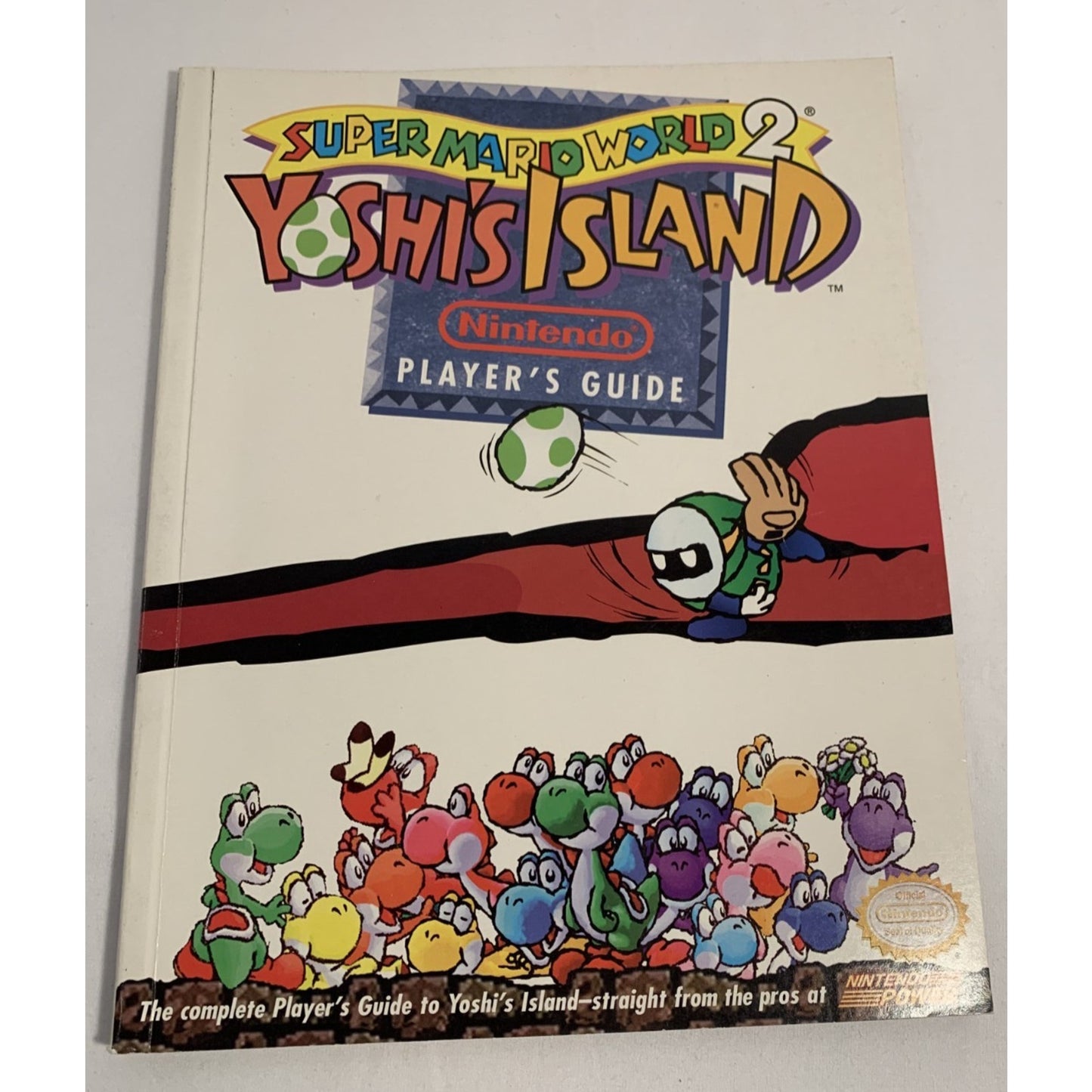 Super Mario World 2 Yoshi's Island Nintendo Official Players Strategy Guide SNES