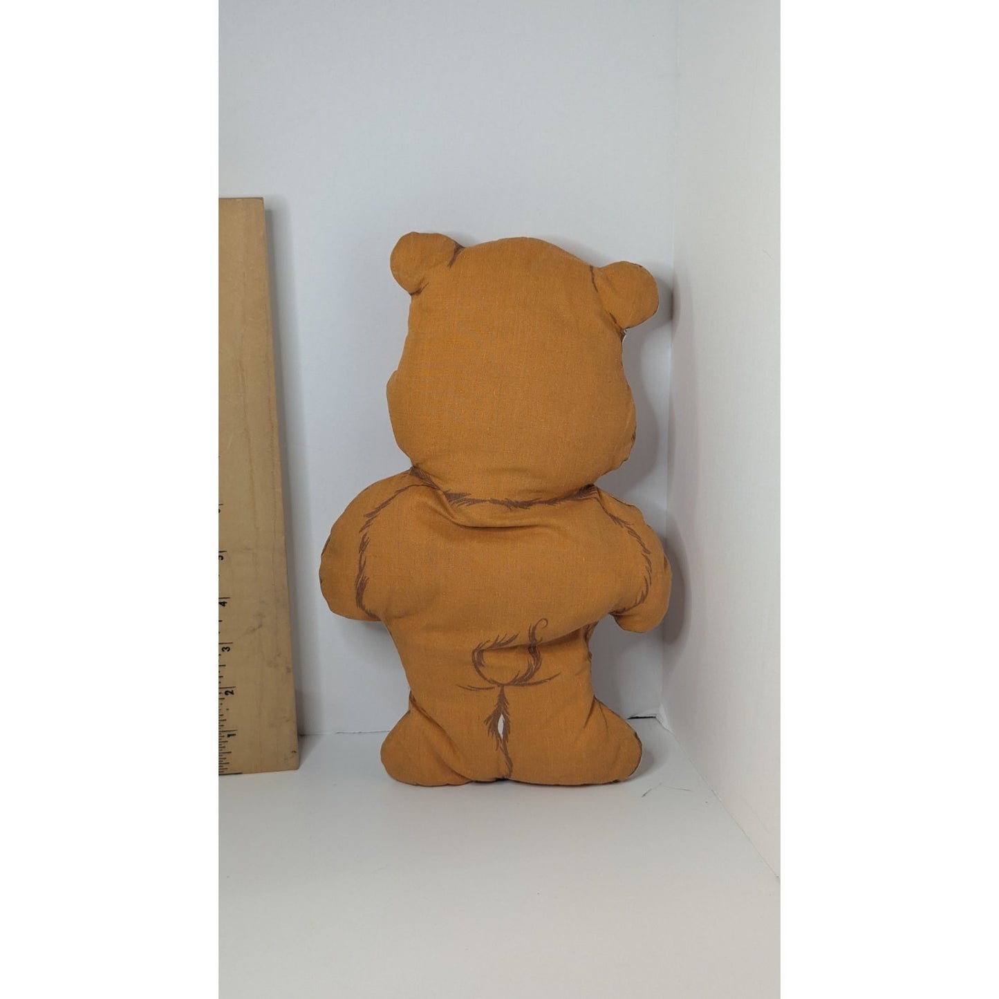 Vintage Tender Heart Stuffed 11" Hand Made Carebear Plush Pillow