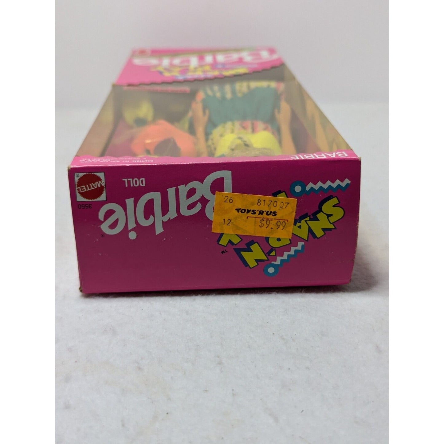 Vintage 90's Snap N Play Barbie Mattel Fashion Magic New In Box Orig Price Tag