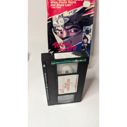 Pray For Death Sho Kosugi Big Box VHS Previous Rental USA Home Video