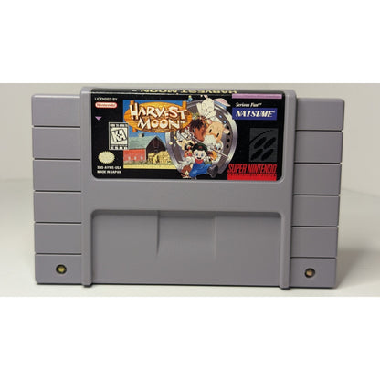Harvest Moon Super Nintendo (SNES) Authentic, Tested, Cartridge Only