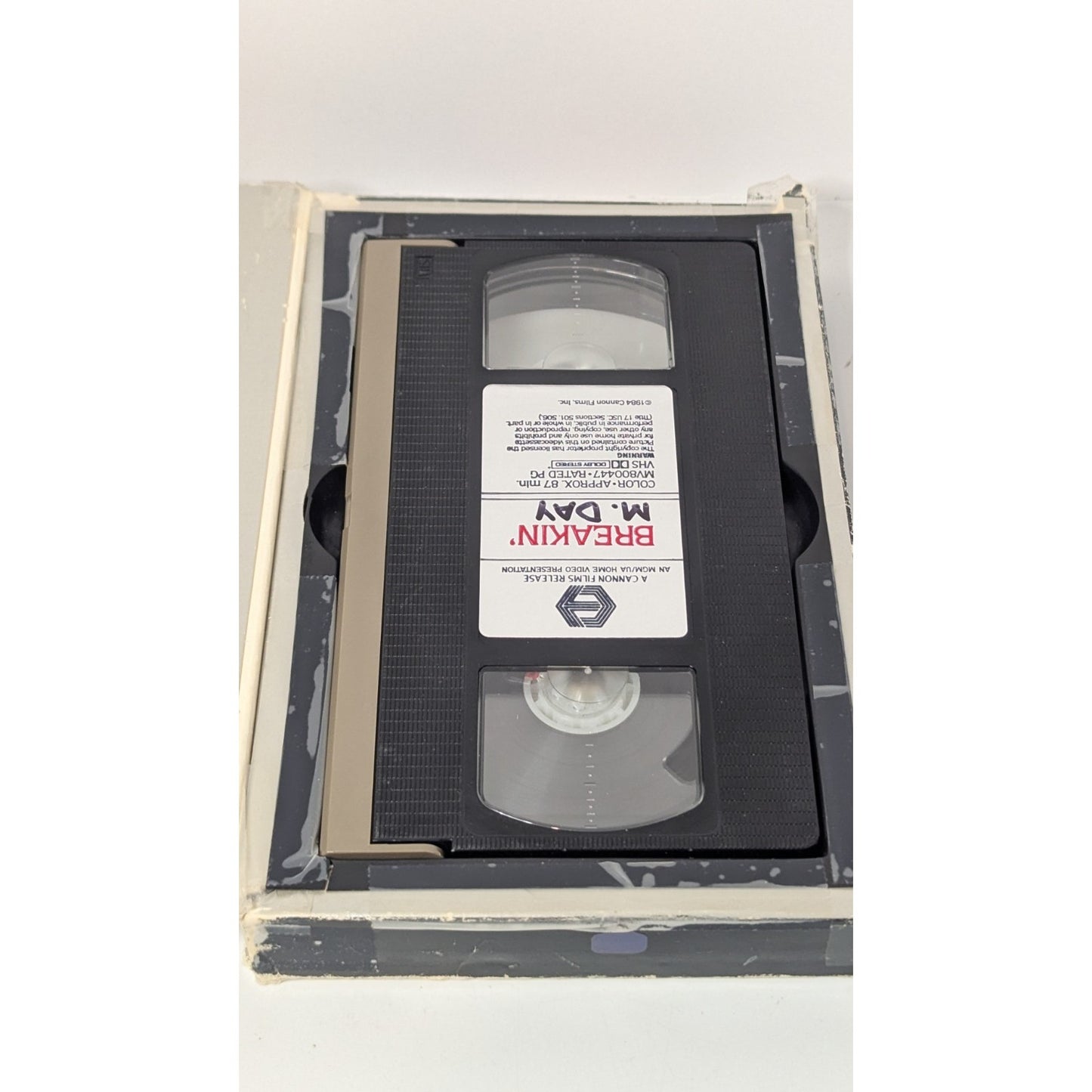 Breakin' 80’s Cult Classic Big Box MGM Vhs 1984 Dance Movie