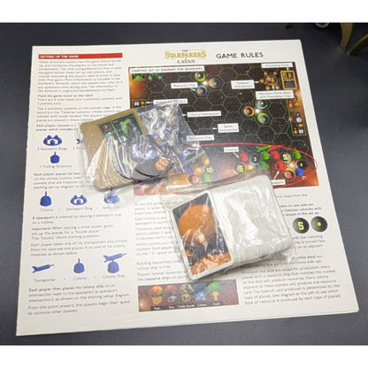 Starfarers of Catan 2000 Mayfair/Kosmos Complete Board Game Space Catan