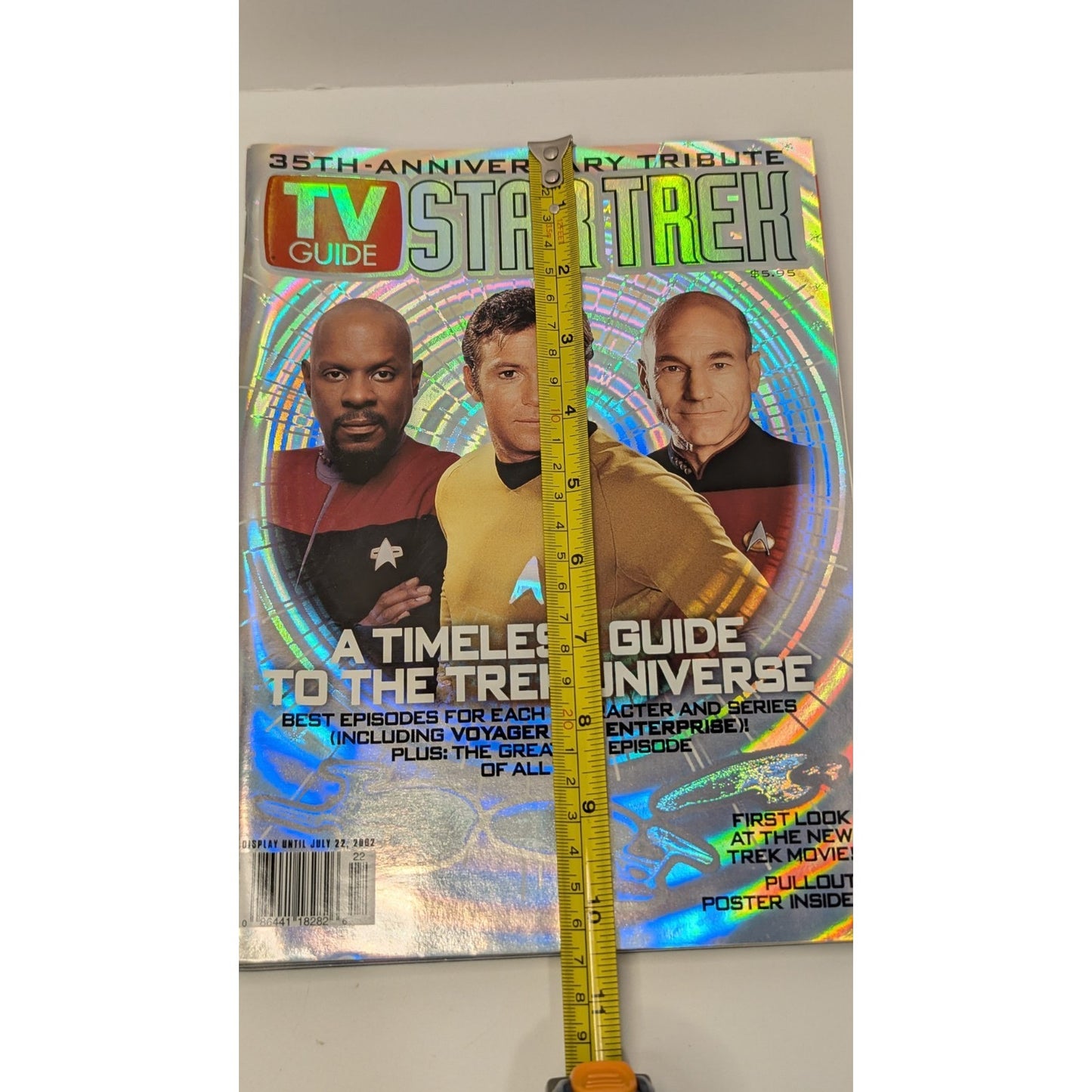 Three Star Trek 35th Tribute TV Guide Timeless Guide to the Trek Universe