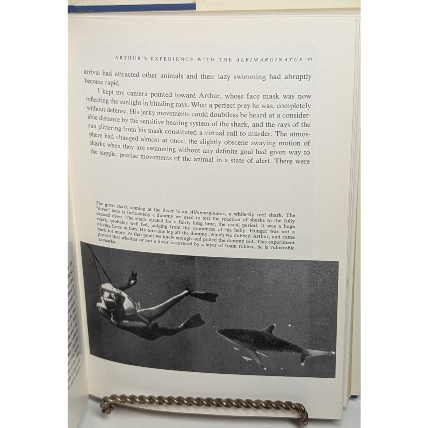 The Shark: Splendid Savage of the Sea by Jacques-Yves & Philippe Cousteau 1970