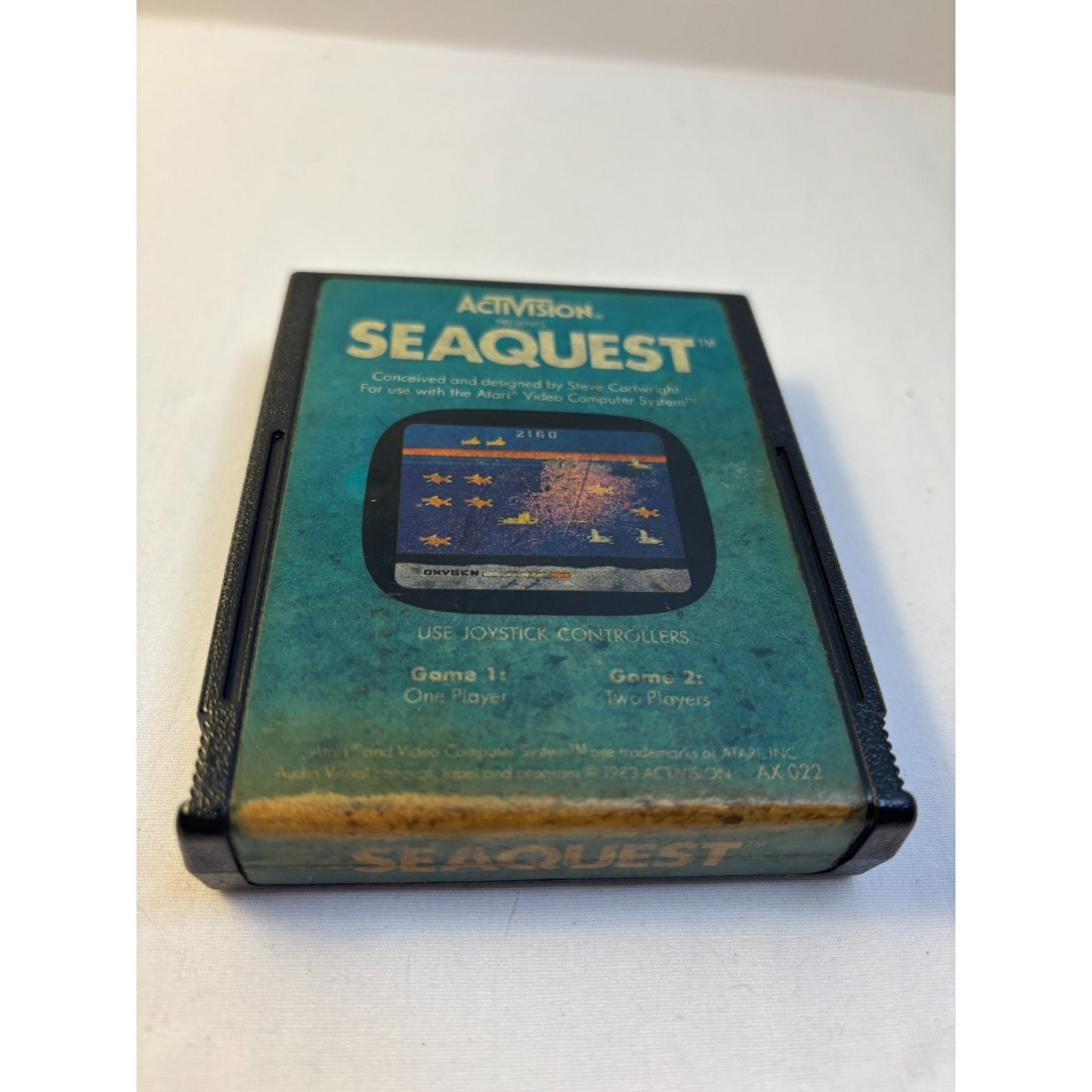 Seaquest Atari 2600 7800 Game Cartridge Only 1983 Tested Works B