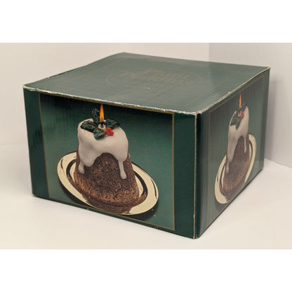Dept 56 Plum Pudding Oil Lamp Vintage Christmas Holiday 1985