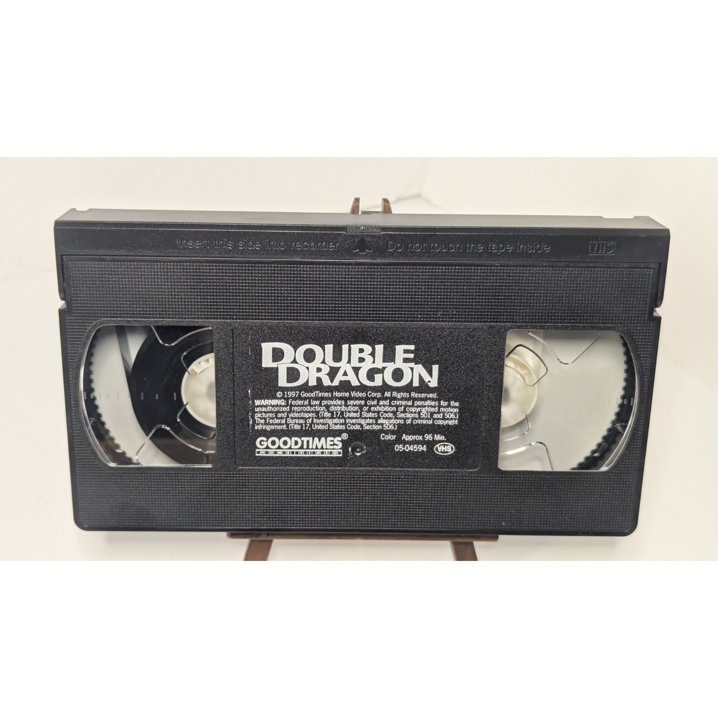 Vintage Double Dragon VHS Tape 1997 Goodtimes Home Video