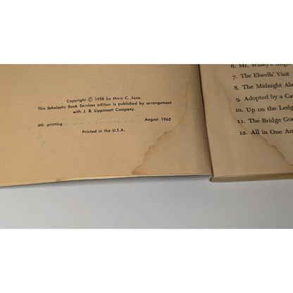 Mystery at Shadow Pond & Ghost Rock Mystery Vintage 60's Scholastic Paperback