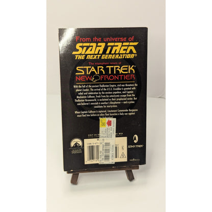 Lot of 7 Vintage Star Trek Paperbacks: New Frontiers Science Fiction Books