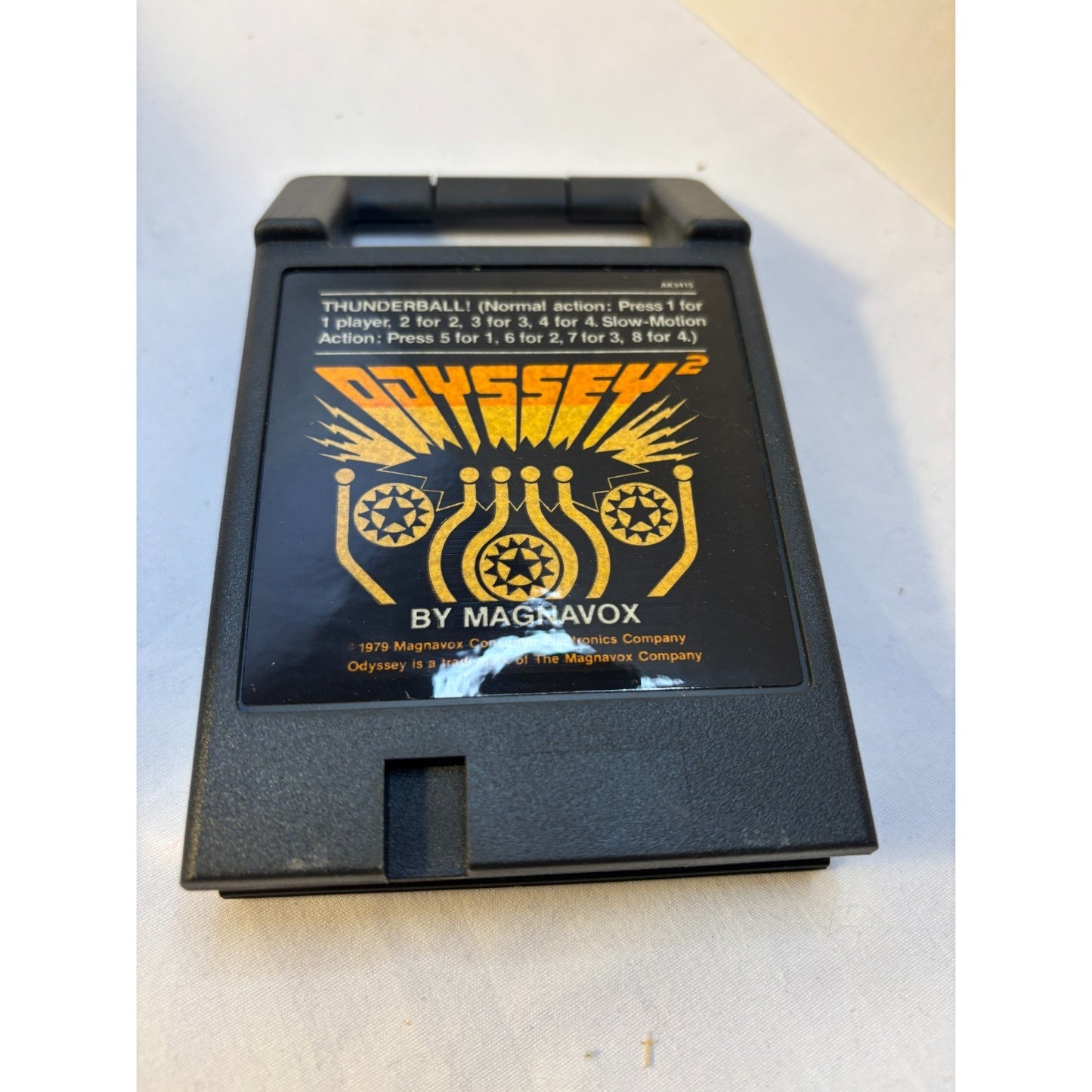 Thunderball! Magnavox Odyssey 2 Video Game Complete in Box CIB Tested