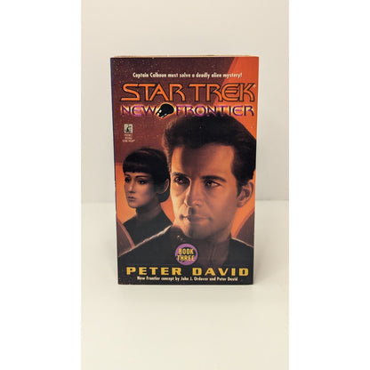 Lot of 7 Vintage Star Trek Paperbacks: New Frontiers Science Fiction Books