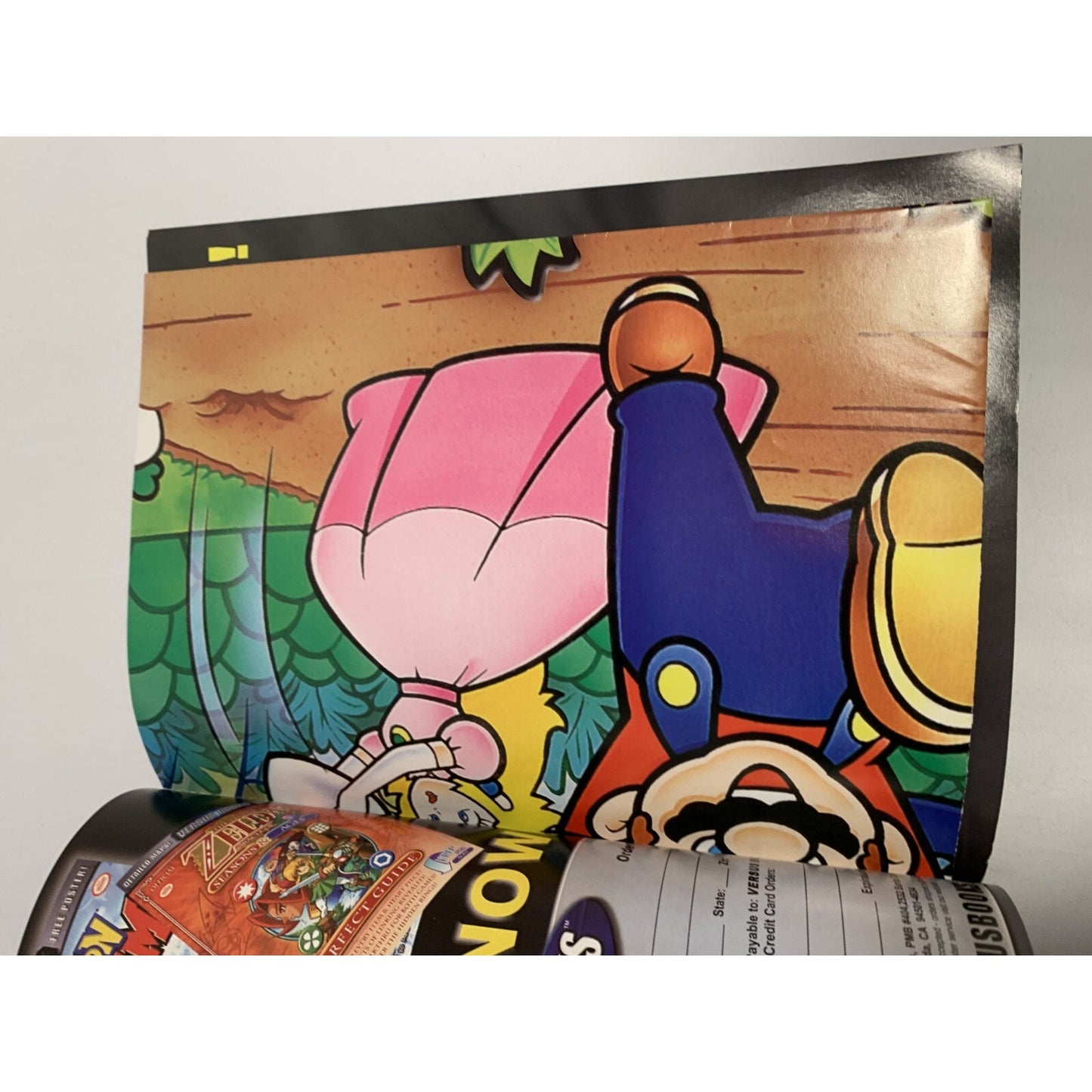 Versus Super Mario Advance Nintendo Game Boy Advance Perfect Guide with POSTER