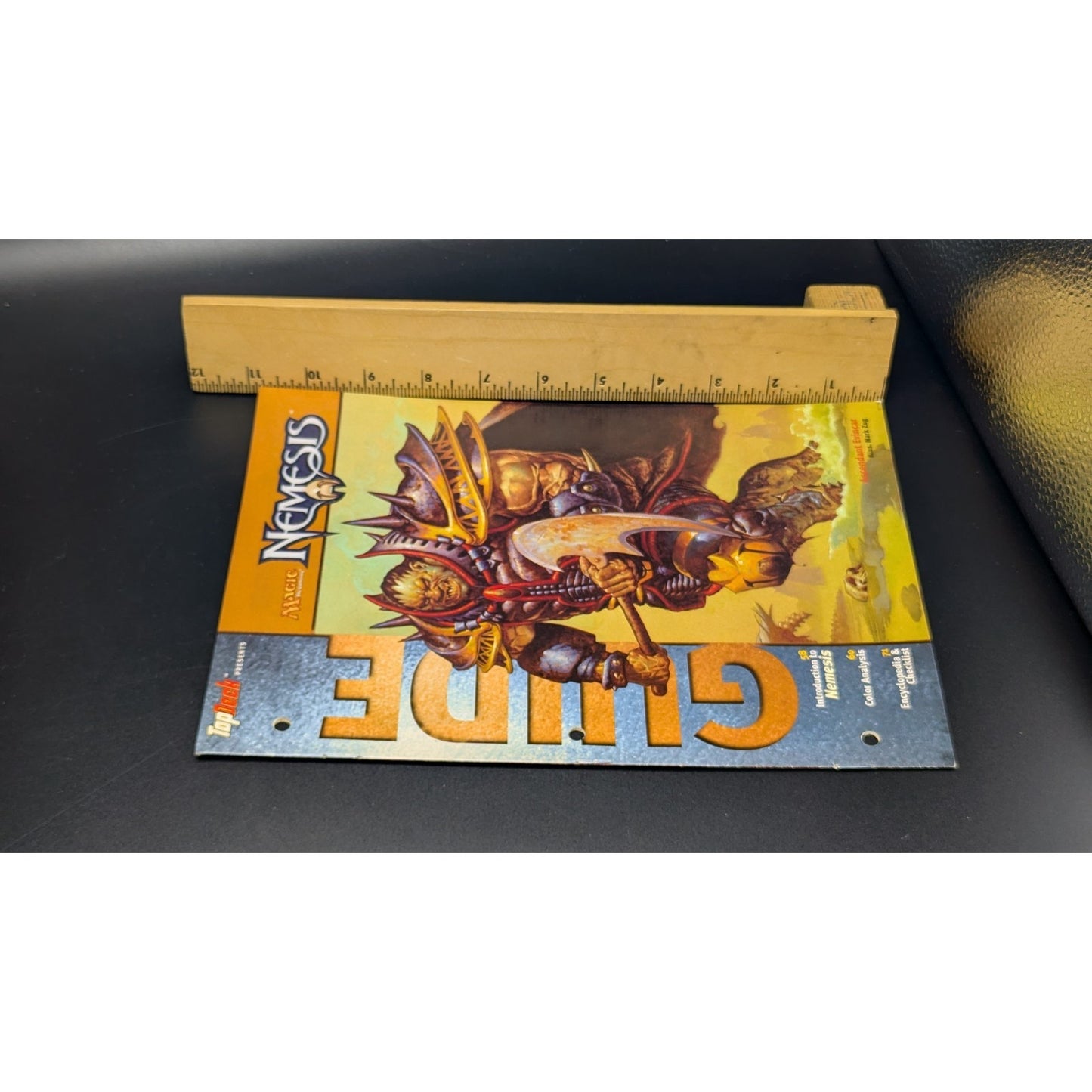 MTG Magic the Gathering Nemesis Players Guide Top Deck Fat Pack Insert Promo Set Guide