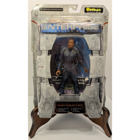 Star Trek Enterprise Broken Bow Ensign TRAVIS MAYWEATHER Figure Art Asylum 2002