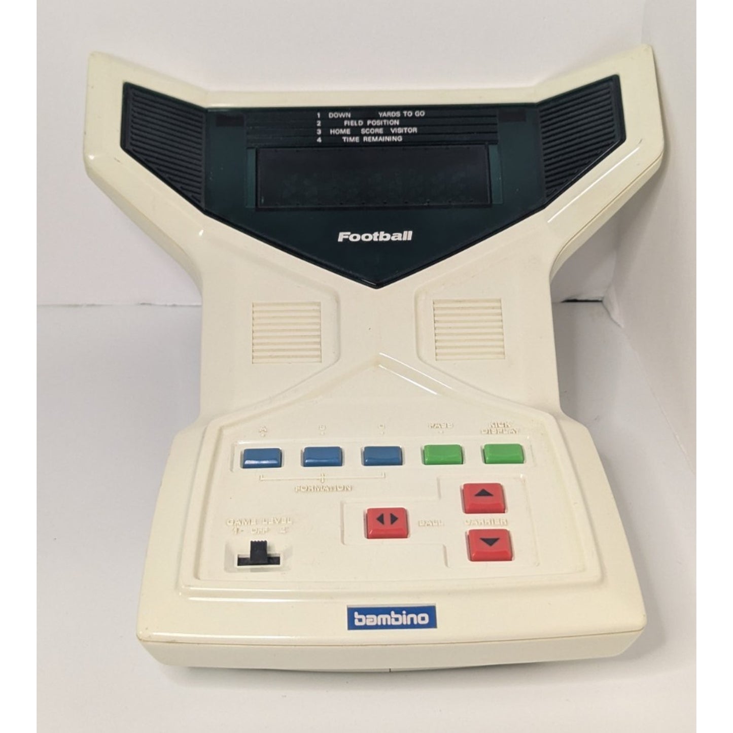 Vintage Bambino SUPERSTAR FOOTBALL Computer Game Tested And Works