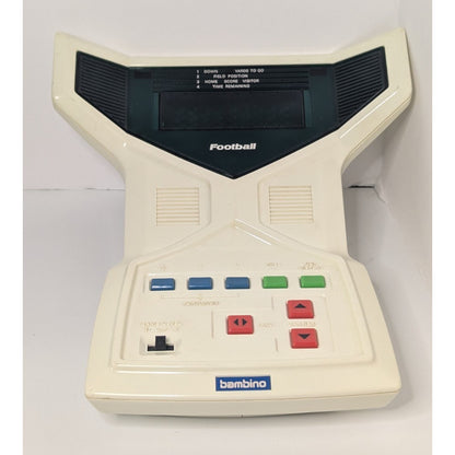 Vintage Bambino SUPERSTAR FOOTBALL Computer Game Tested And Works