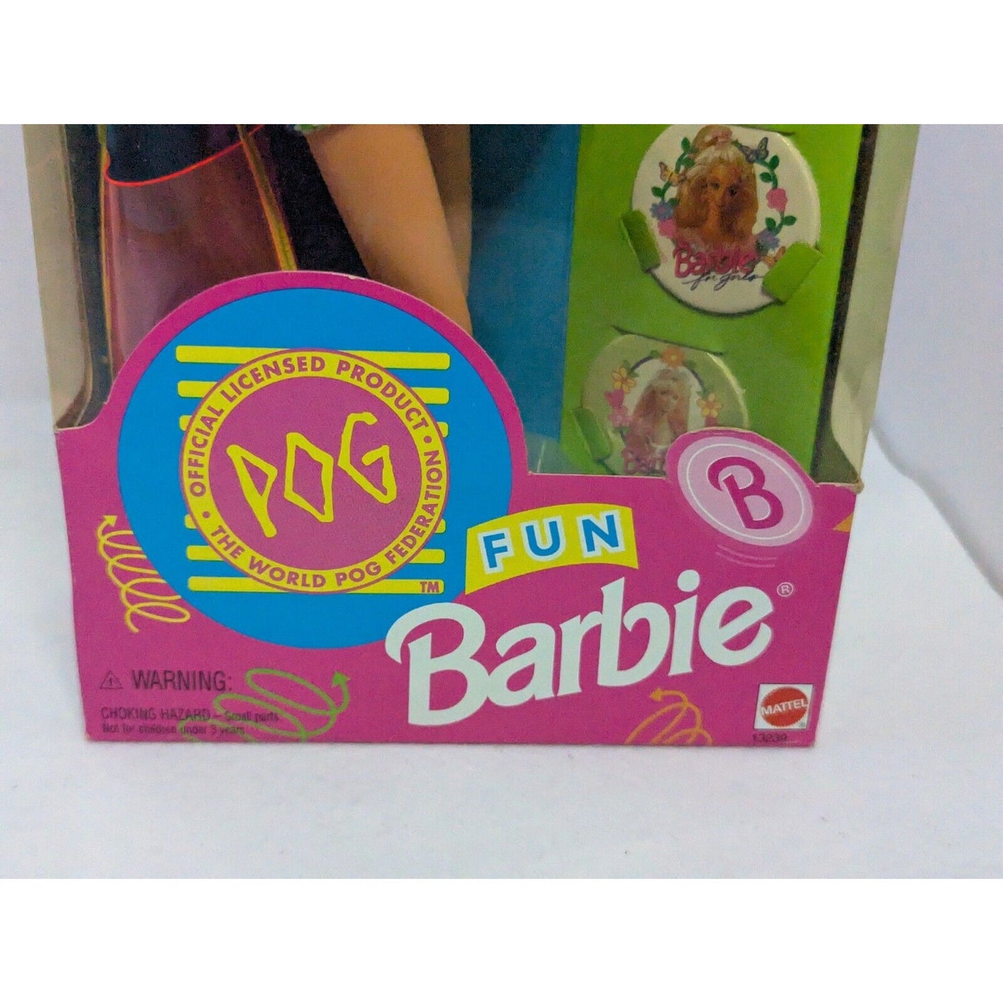 Barbie World POG Fun Doll Special Edition 1994 Mattel #13239