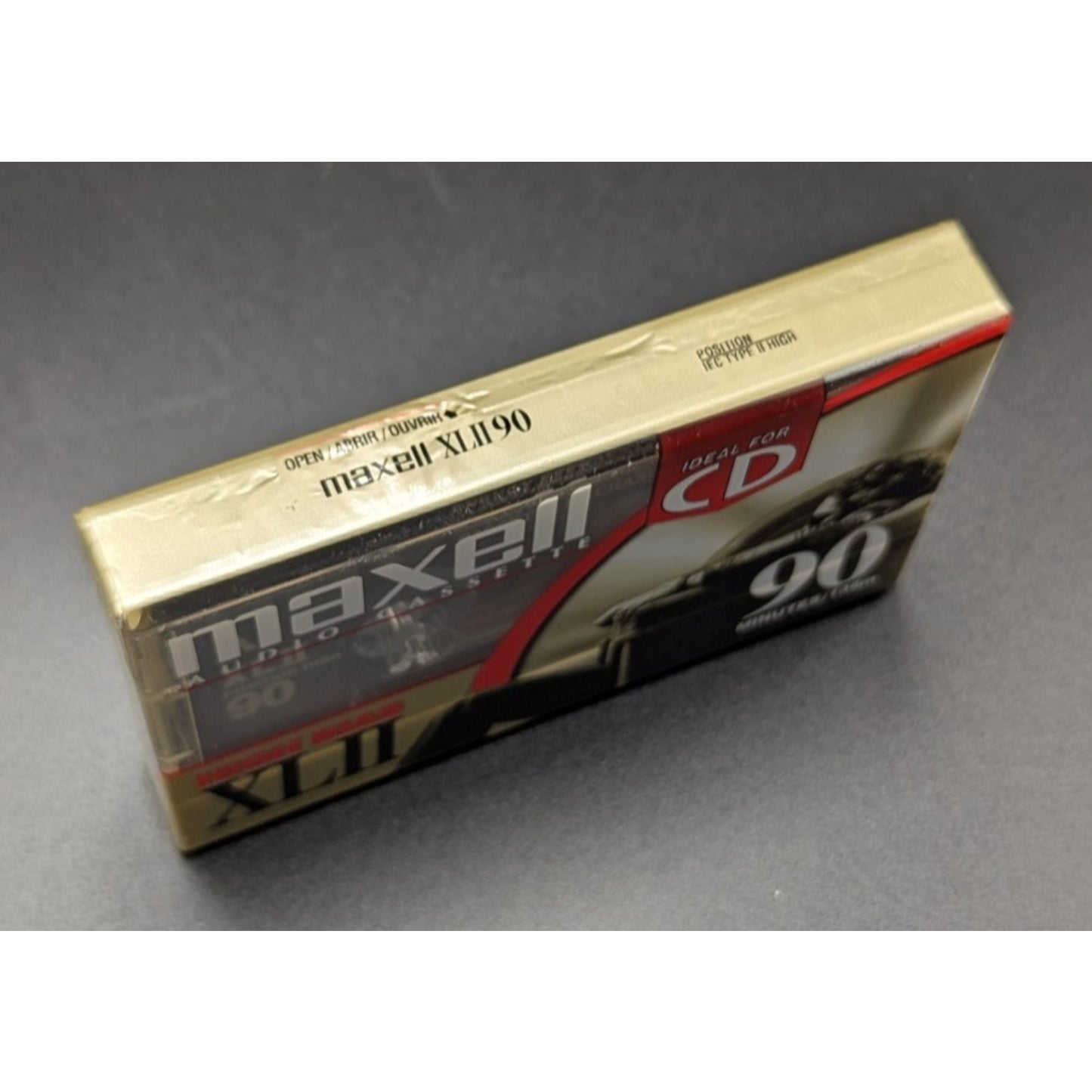 NEW Maxell XLII 90 Minute High Level/Bias Audio Cassette Tape Sealed Blank