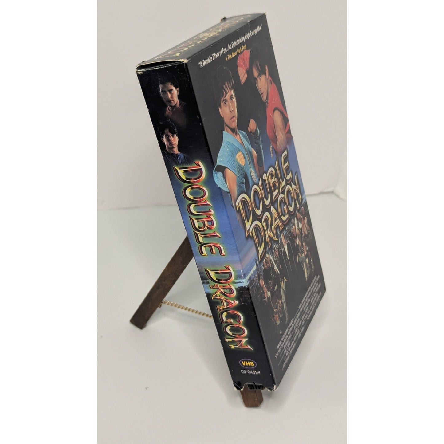 Vintage Double Dragon VHS Tape 1997 Goodtimes Home Video