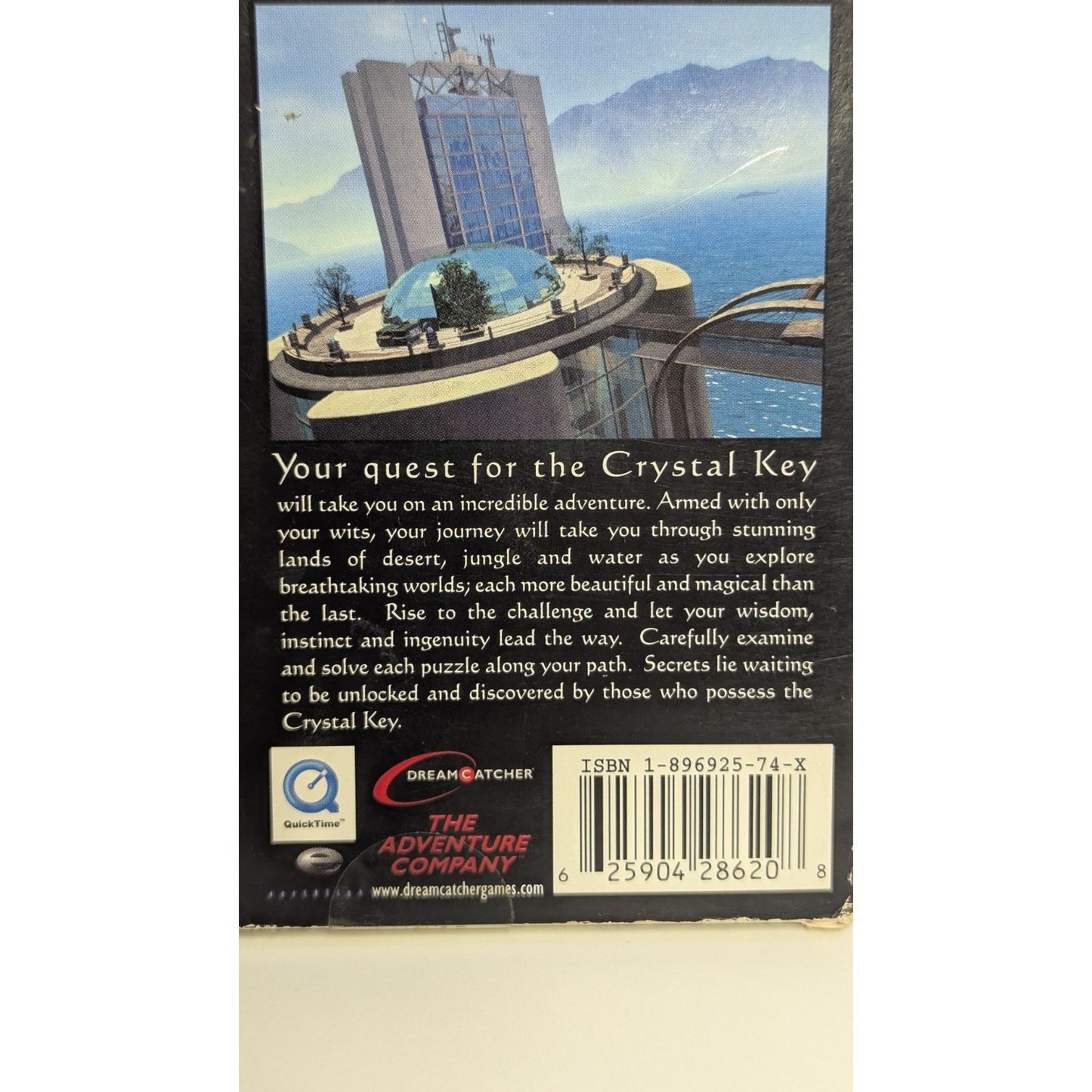 The Crystal Key PC/Mac Game Win 95/98 2 Discs Adventure Puzzle