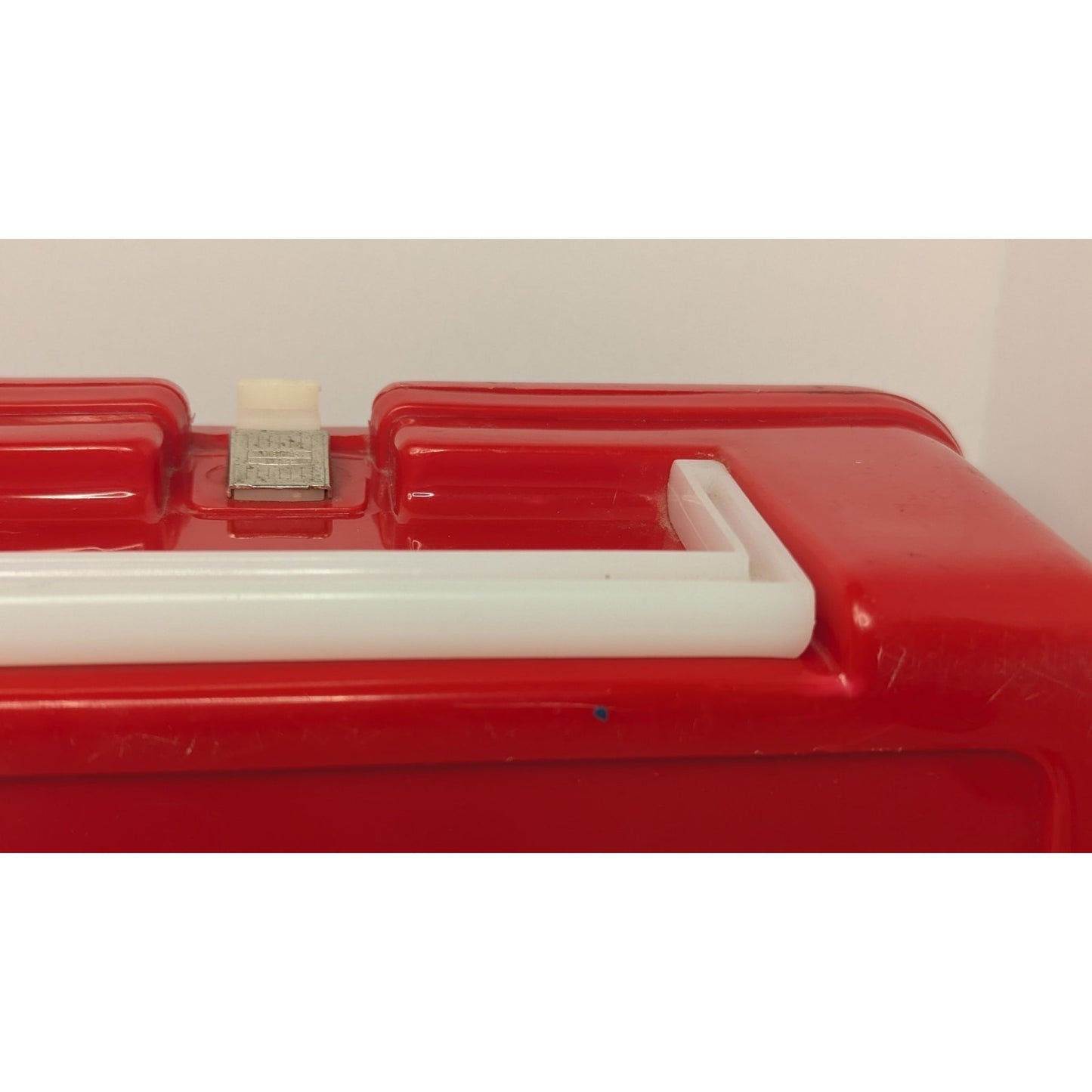 Vintage 1989 Thermos Star Trek The Next Generation Red Plastic Lunch Box