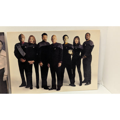 Four Vintage 4x6 Star Trek Postcards From Nemesis, Insurrection and Deep Space 9