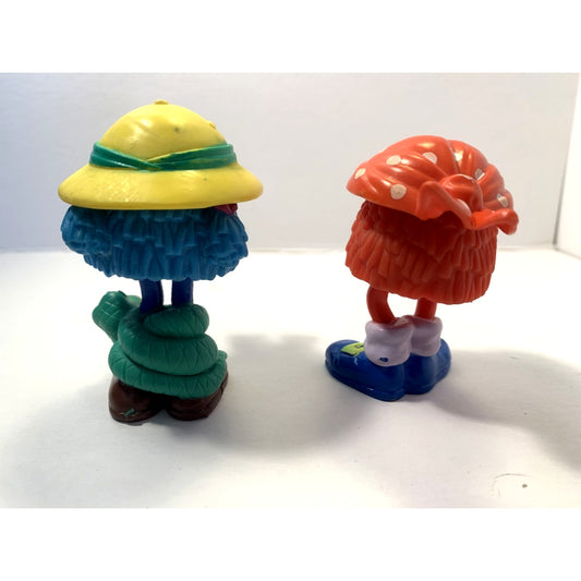 1989 McDonalds Funny Fry Friends Fry Guys Kids Happy Meal Toys Lot Of 2