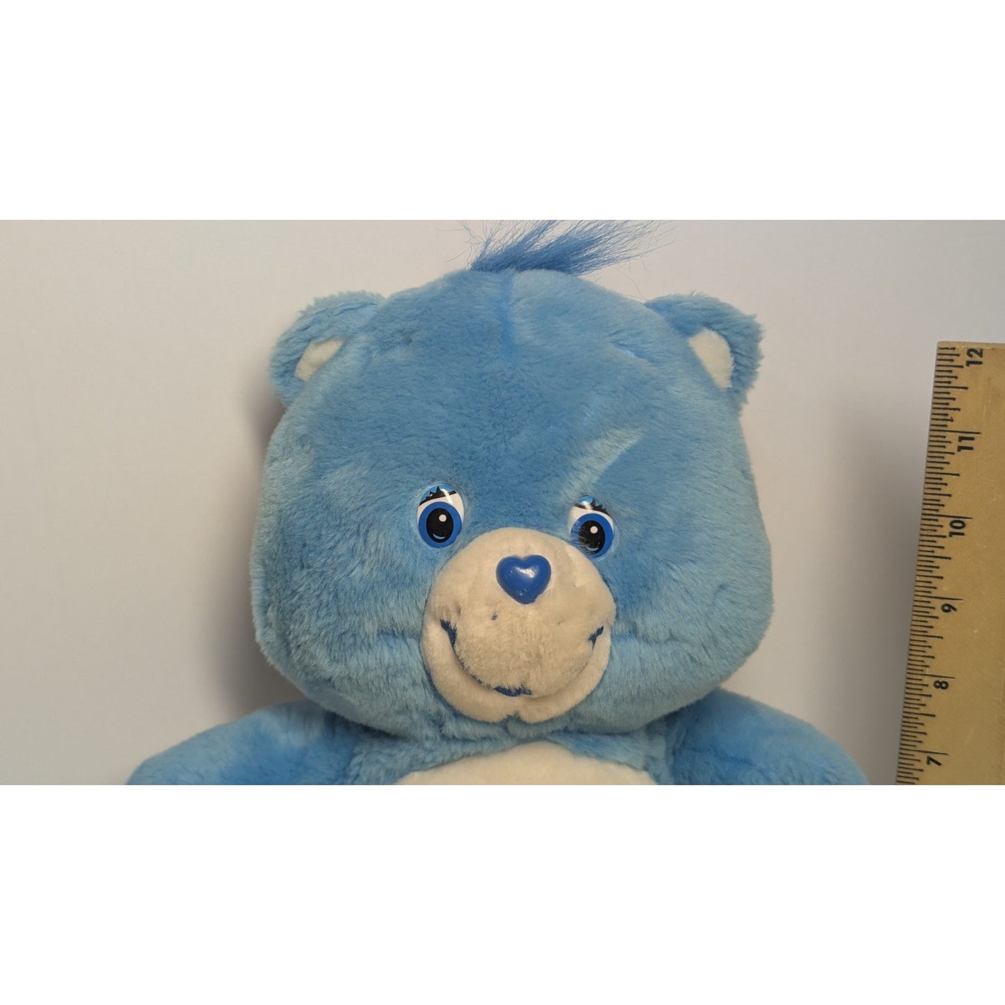 Care Bears 2003 Champ Bear Blue Championship Trophy Plush 13" Stuffed Animal Toy