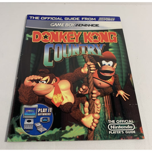 Donkey Kong Country Game Boy Advance Official Player's Guide Nintendo Power