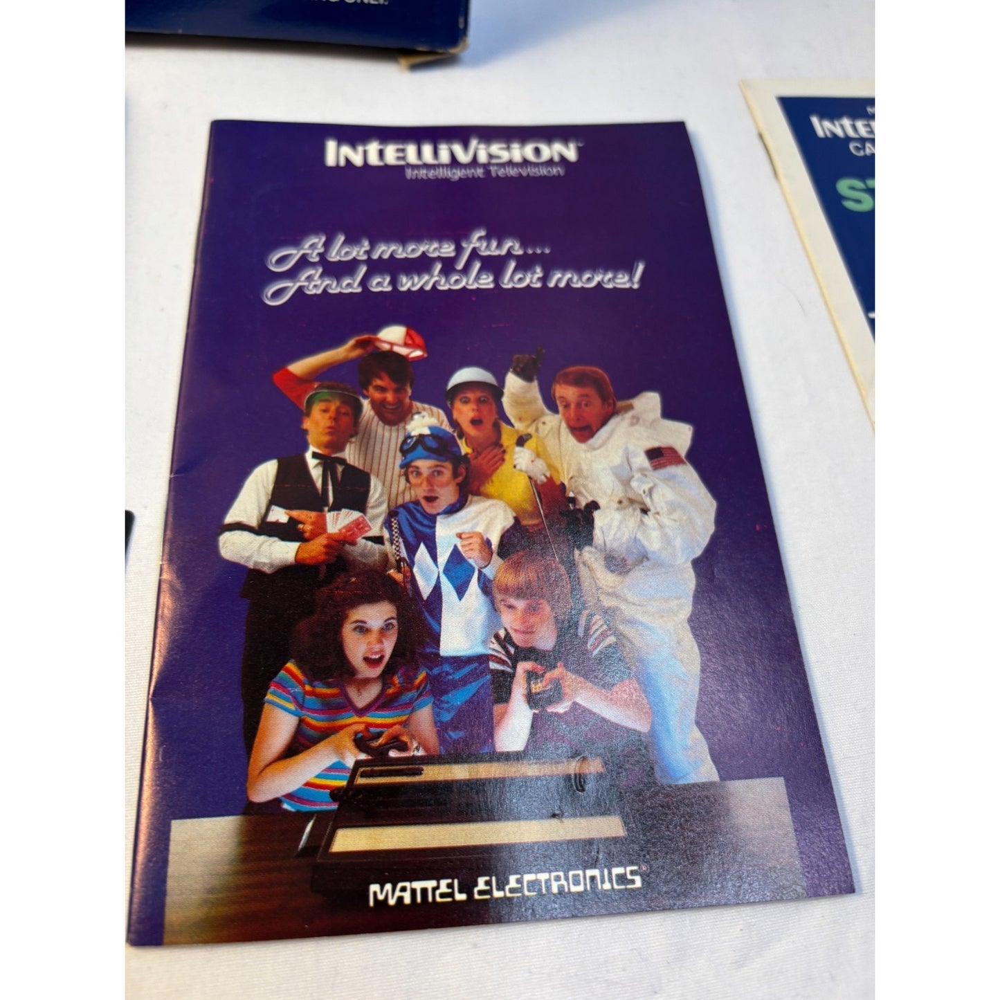 Star Strike Intellivision Video Game Mattel 1981 Complete CIB Box Tested Works