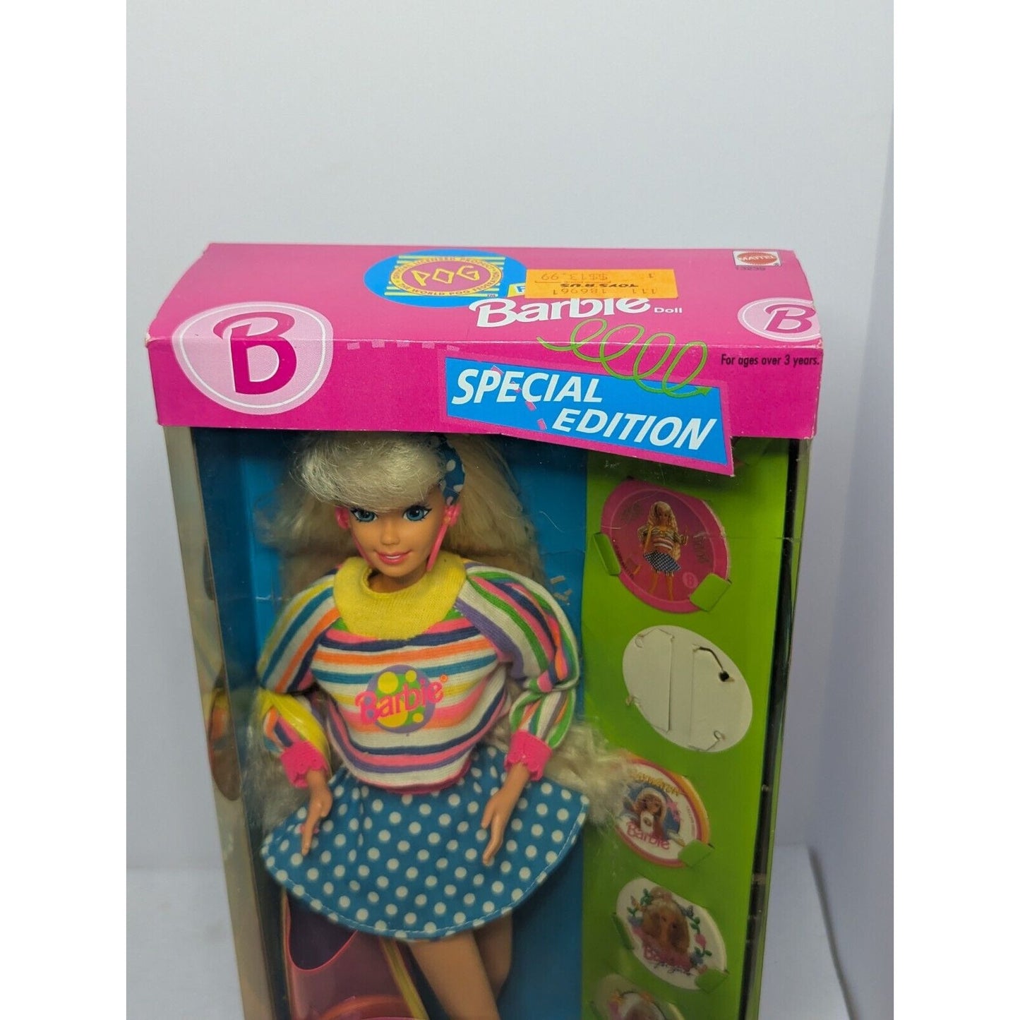 Barbie World POG Fun Doll Special Edition 1994 Mattel #13239