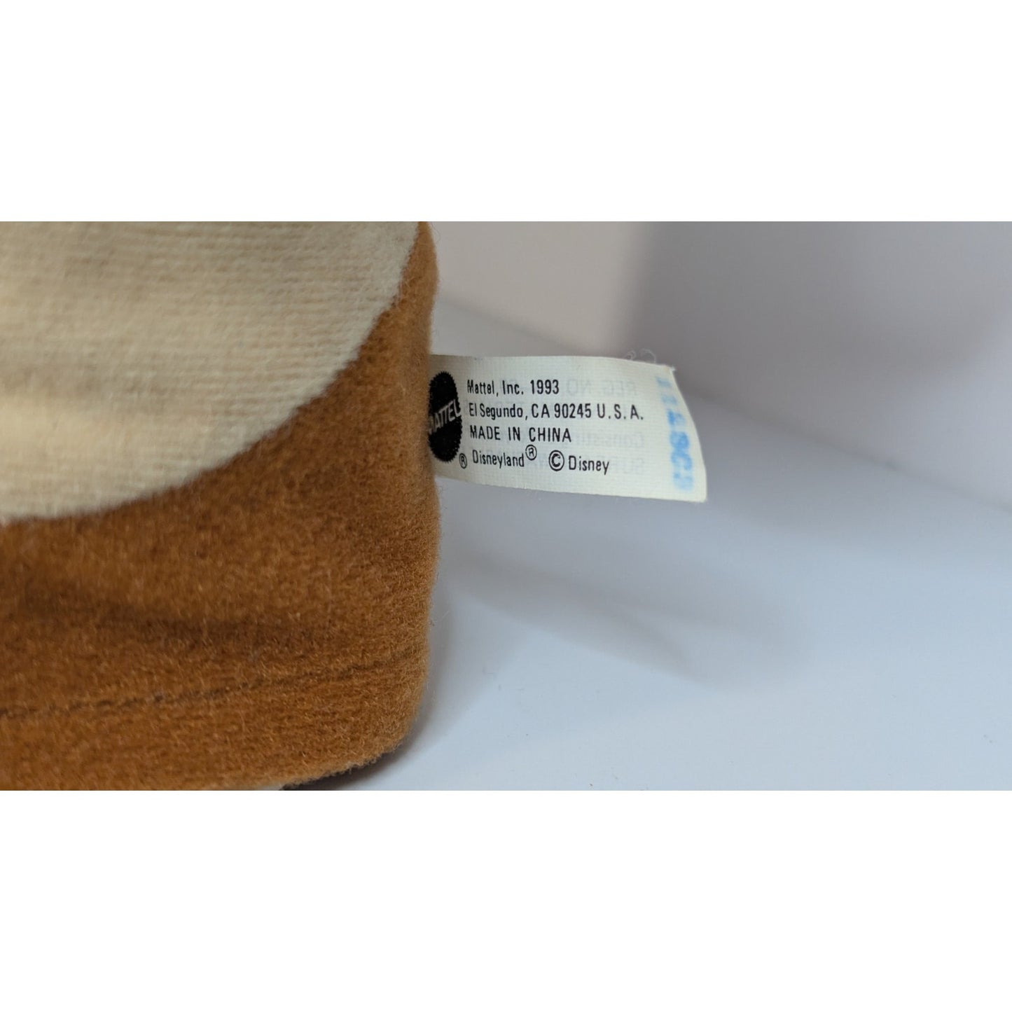 Vintage 1993 Mattel Walt Disney Chip And Dale "DALE" 9" Puppet Great condition