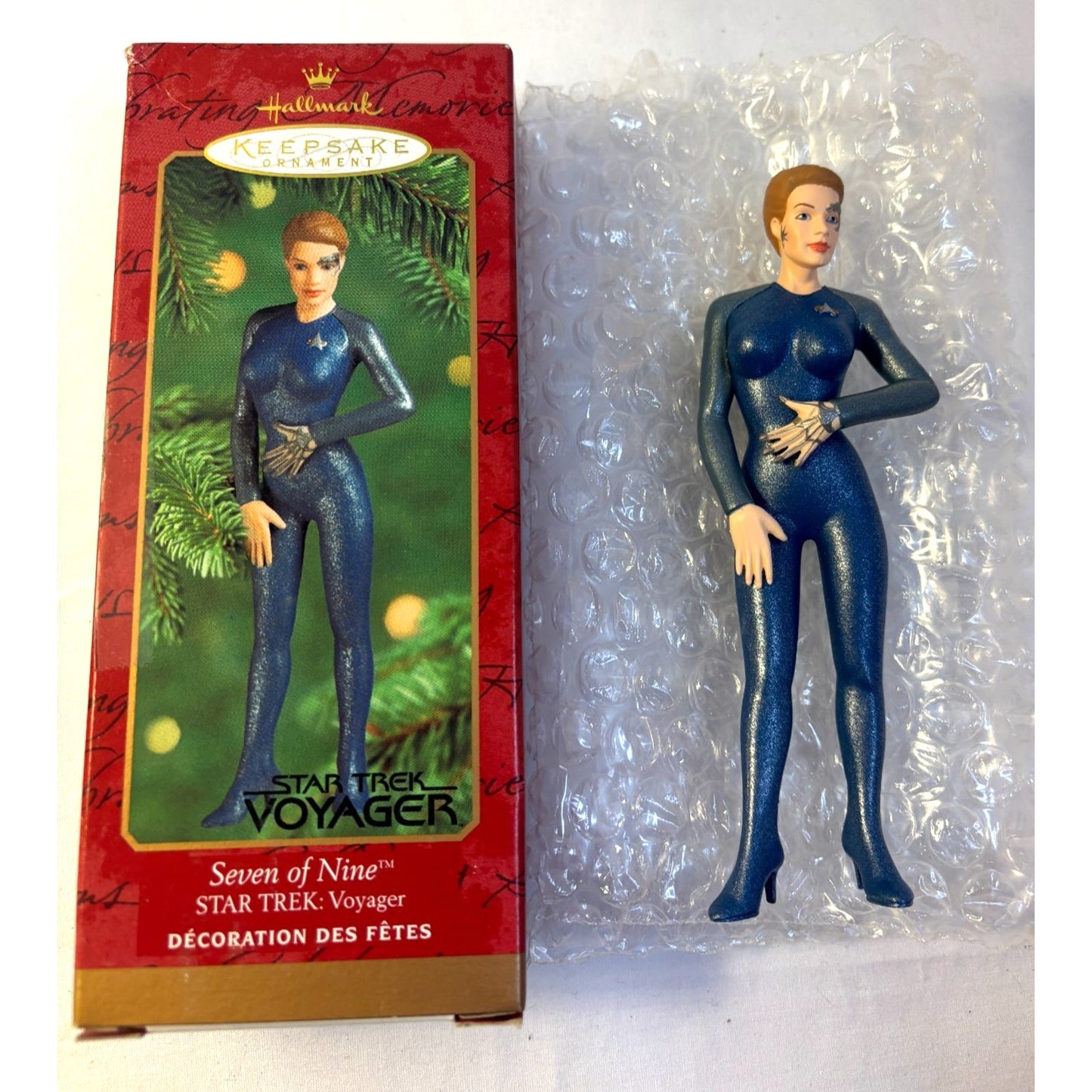 Seven of Nine STAR TREK Voyager Hallmark Keepsake Ornament 2000