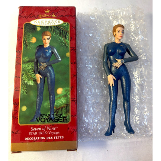 Seven of Nine STAR TREK Voyager Hallmark Keepsake Ornament 2000