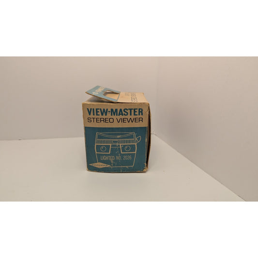 Working VTG Sawyer's View-Master Lighted Stereo Viewer No. 2026 w/ Box & Manual