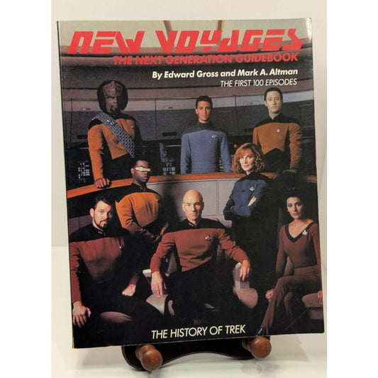 New Voyages The Next Generation Guidebook Covers First 100 Episodes First Print